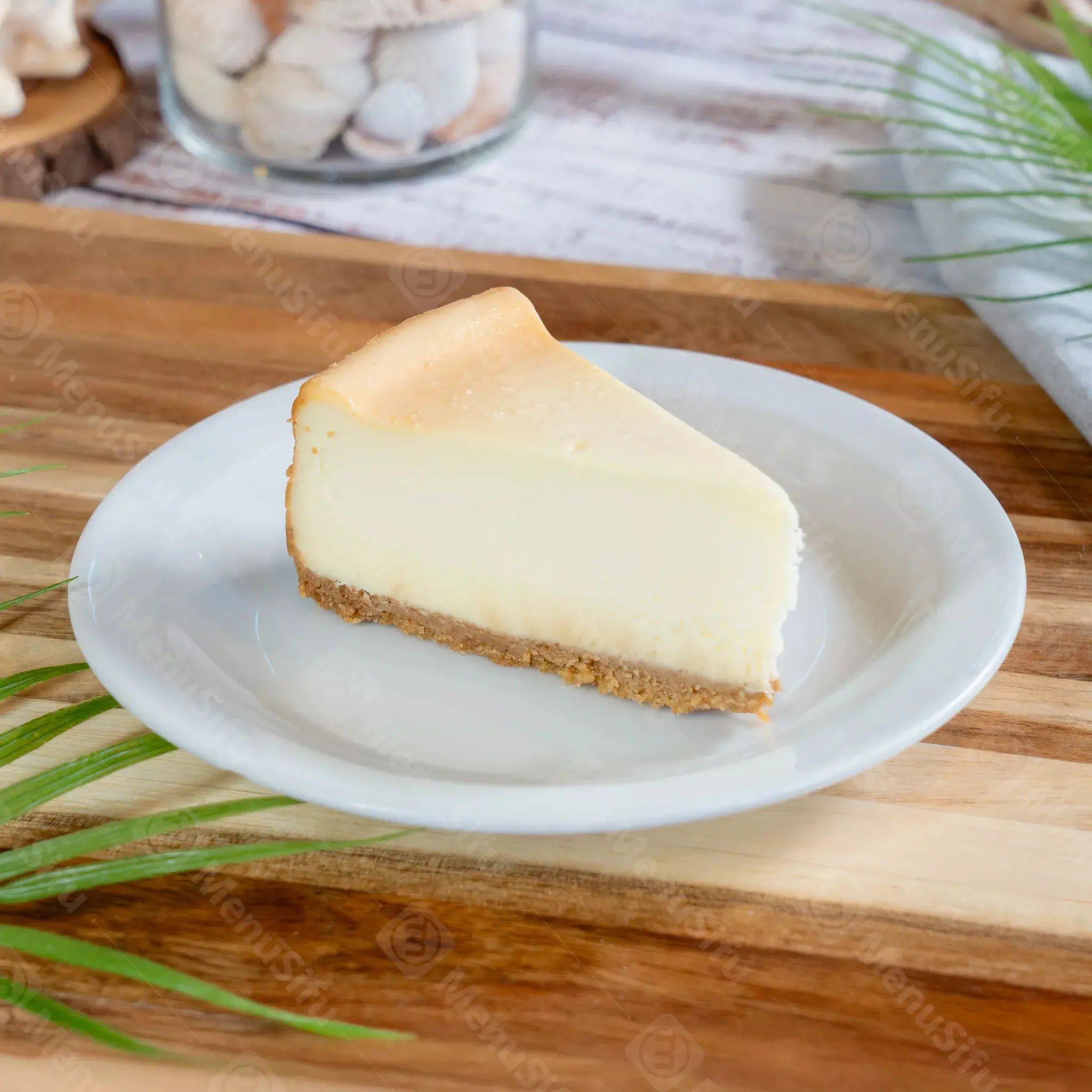 Classic New York cheesecake at Juicy Seafood And Bar, a Seafood Restaurant in TX